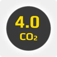 Углекислота (СO2) высокой чистоты 4.0 (99,99%) в баллоне 4-5л, наполнение 3 кг., соединение G3-4 (DIN 9)