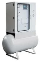 Газовый смеситель двухкомпонентный Pusher M281-200 200m3/h; обл. прим.: Углеки́слый газ,  Аргон, Азот, Кислород, Гелий, Водород; входное давление: 7 - 10 бар; выходное давление: 0,5 - 4 бара; газовые соединения: 1”FNPT, 1.5”FNPT