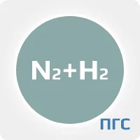ПГС ГСО 1 разряд, Азот (N2) 2,7 % в водороде, в стальном баллоне 4-5 л