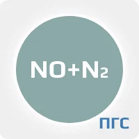 ПГС ГСО 1 разряд оксид азота (NО) 50 ppm  в азоте (N2) в алюминиевом баллоне luxfer 5 л. вентиль нержавеющий