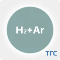 Техническая газовая смесь водород (Н2) 2000 ppm в аргоне (Ar) в стальном баллоне 2 л. вентиль латунь