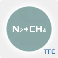 Техническая газовая смесь: Азот (N2) 7,5 % в метане (СН4)ост. в стальном баллоне 10 л. вентиль латунь. соединение W21,8 х 1/14'' (DIN 1)  ТУ 20.11.12-005-12172775-2021