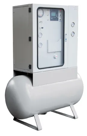 Газовый смеситель двухкомпонентный Pusher M281-100 100m3/h; обл. прим.: Углеки́слый газ,  Аргон, Азот, Кислород, Гелий, Водород; входное давление: 7 - 10 бар; выходное давление: 0,5 - 4 бара; газовые соединения: 0.5”FNPT, 1”FNPT